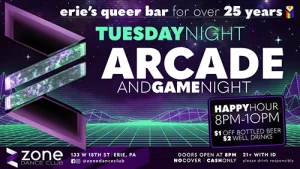 Tuesday Game Night at the Zone